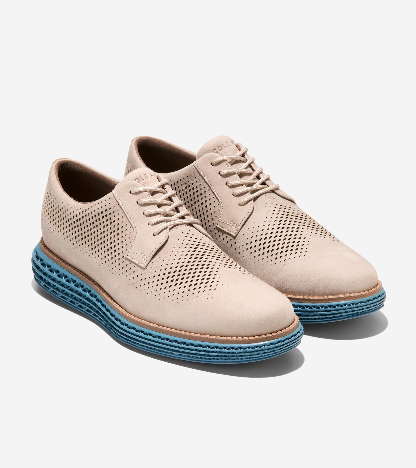 C40579:LT SESAME NUBUCK / CH NATURAL / PROVINCIAL BLUE