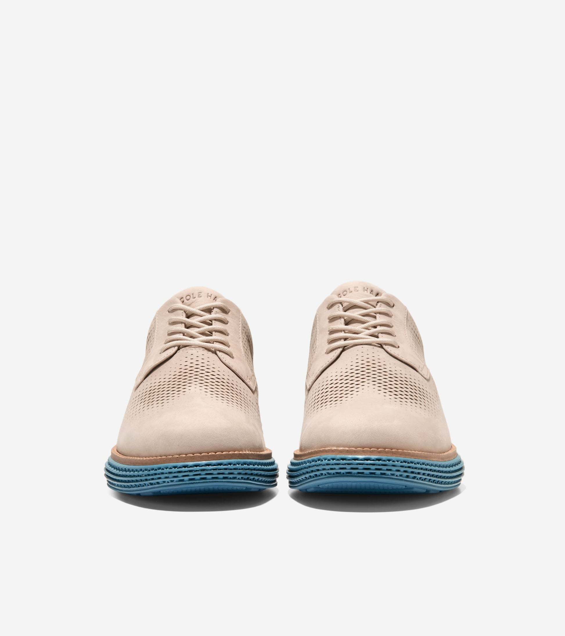 C40579:LT SESAME NUBUCK / CH NATURAL / PROVINCIAL BLUE