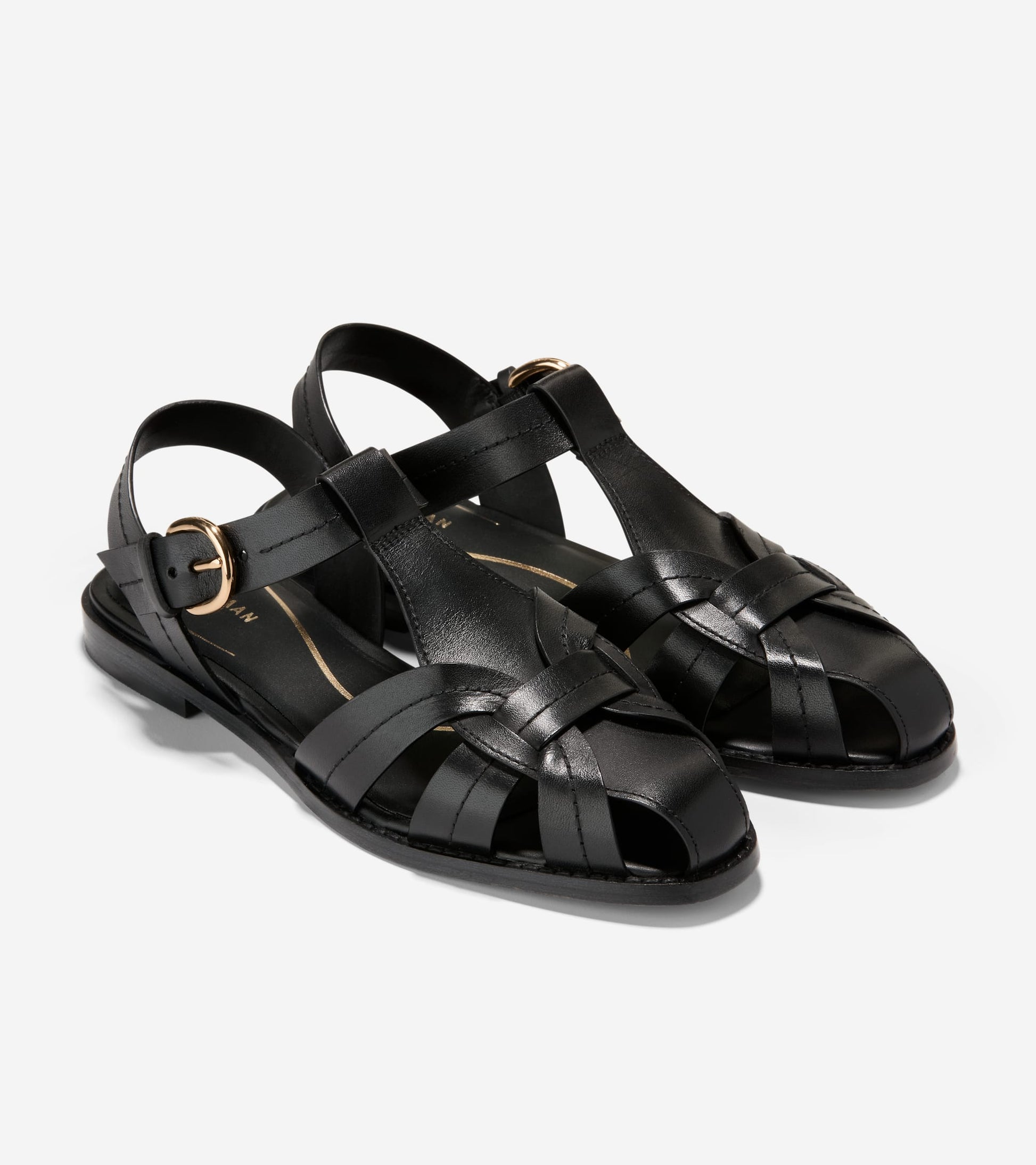 W36802:BLACK LEATHER