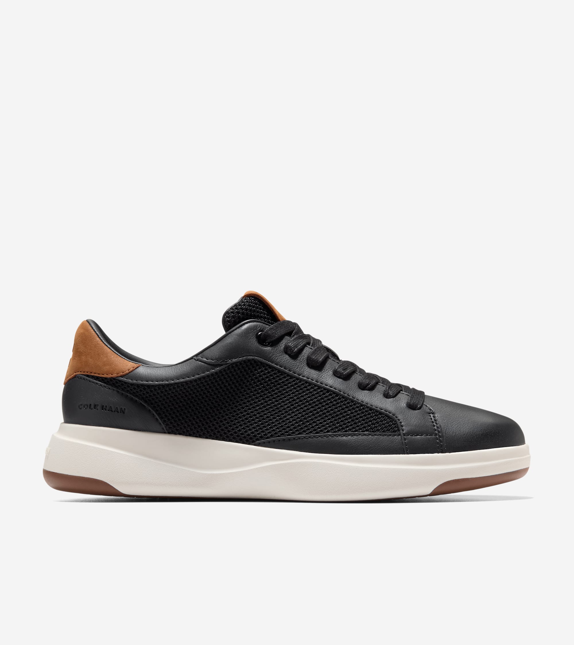 C43524:BLACK / CH NEW CARAMEL NUBUCK / IVORY
