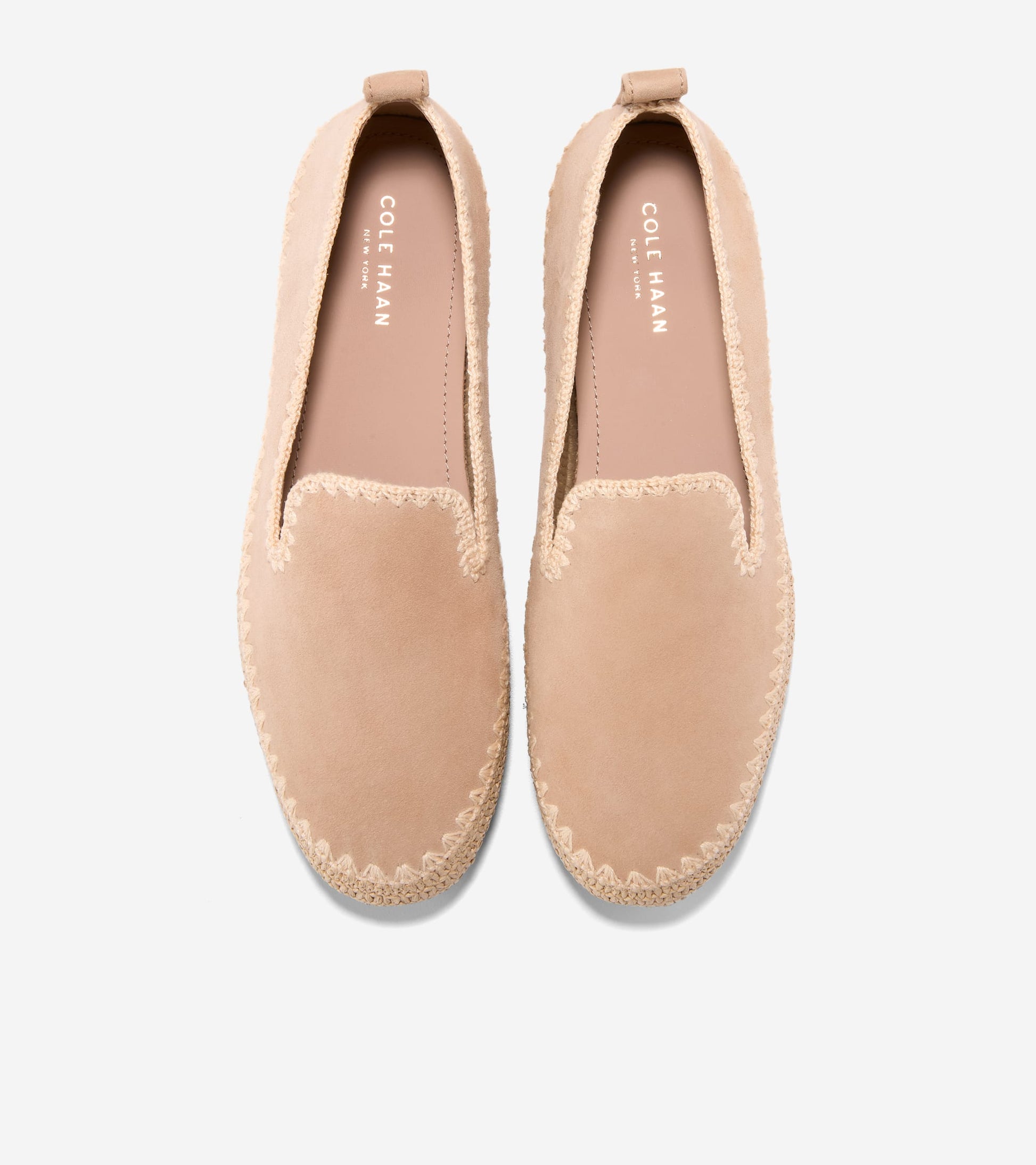 W34589:CH TUSCAN SAND SUEDE / RAFFIA