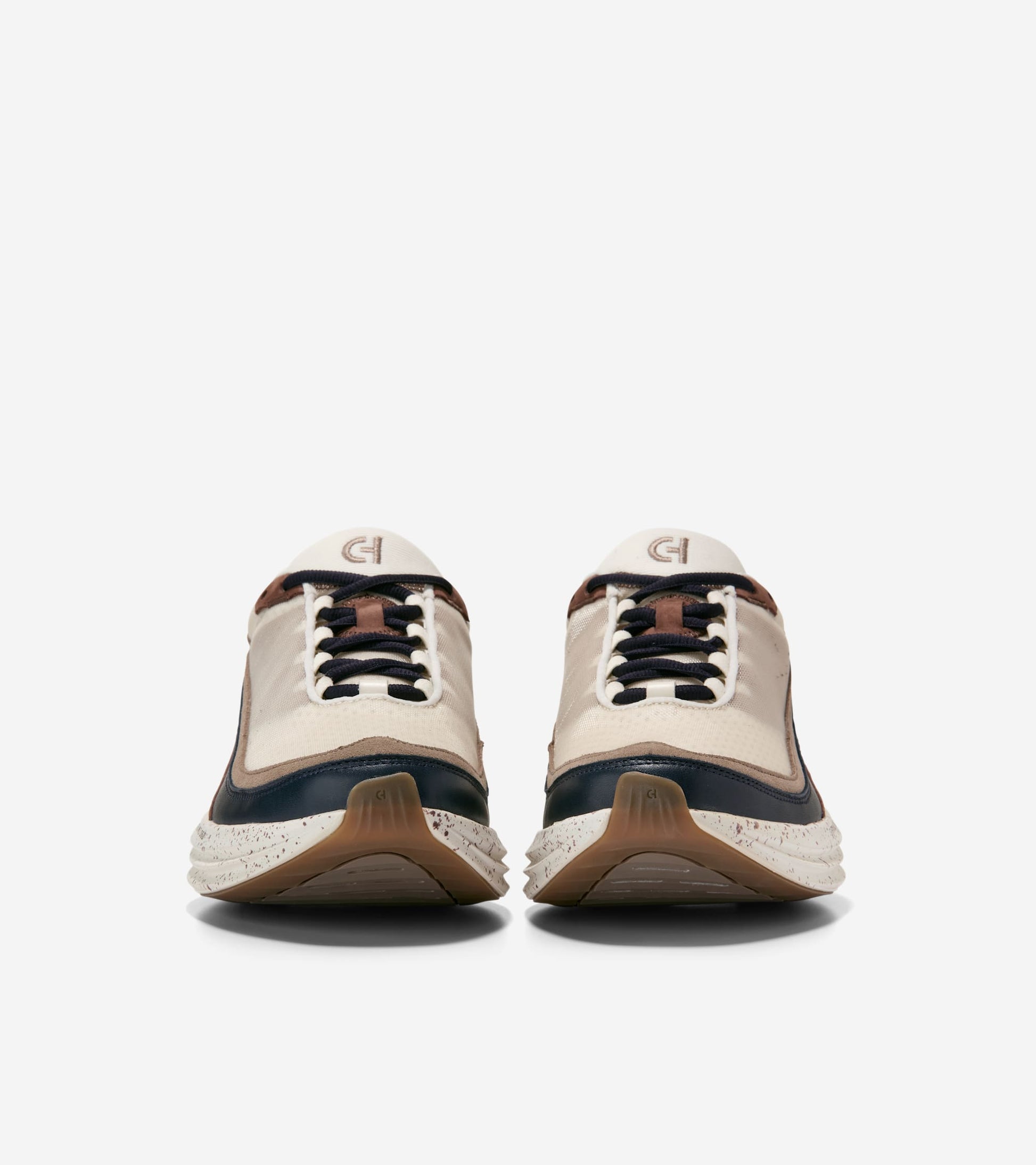 C46071:IVORY / NAVY BLAZER / CH CHESTNUT