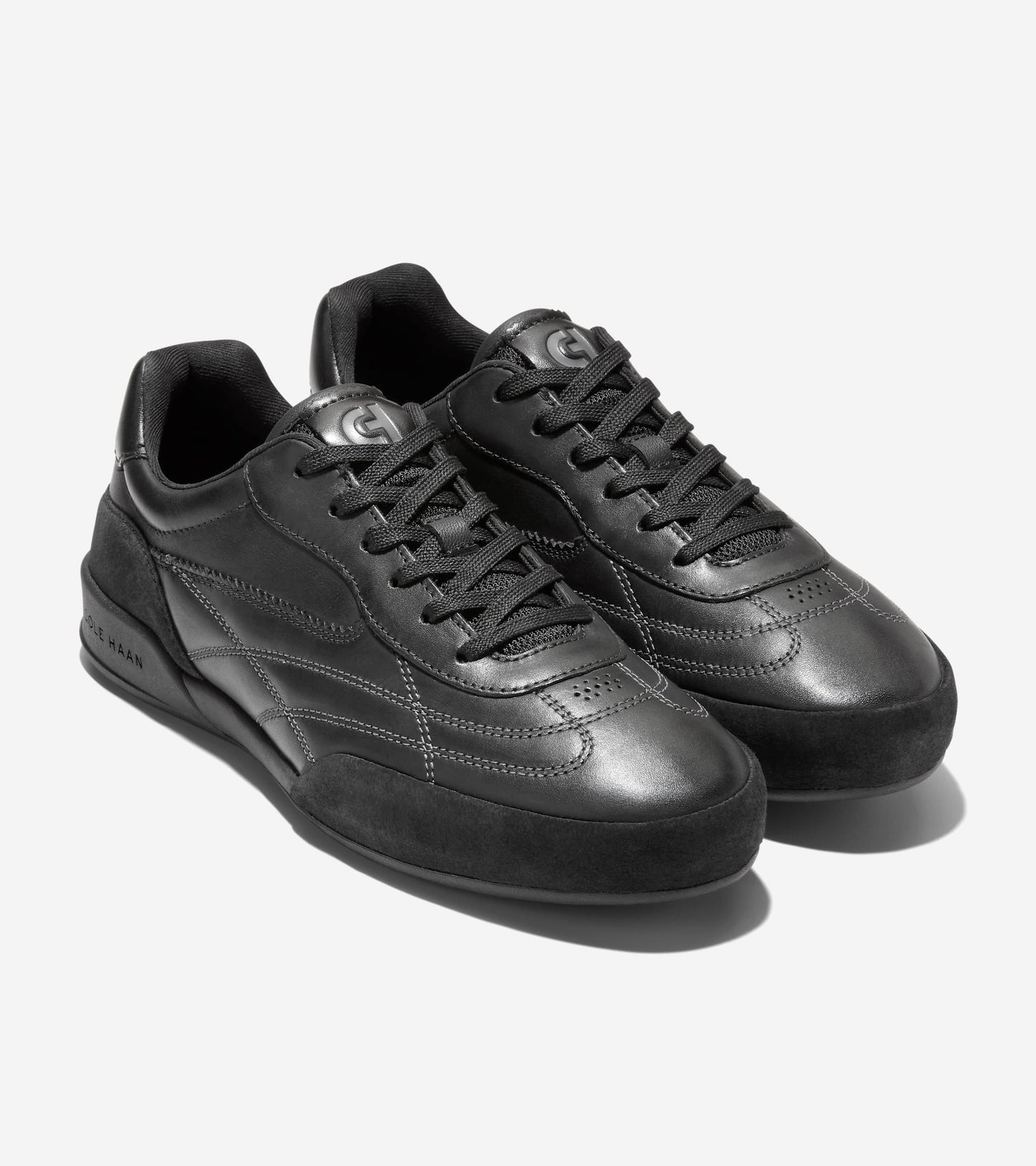 C44717:BLACK / GRAY PINSTRIPE / BLACK