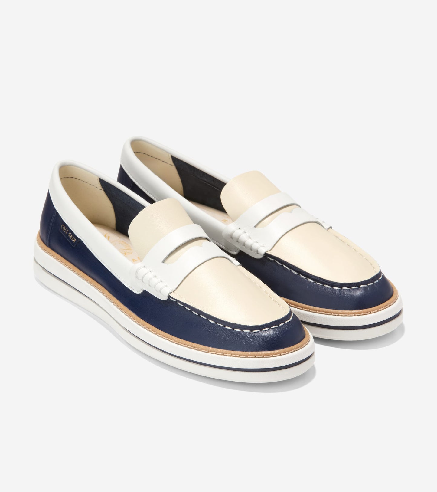 W35597:CH MIDNIGHT MOON/CH POWDER/ALABASTER GLEAM LTHR