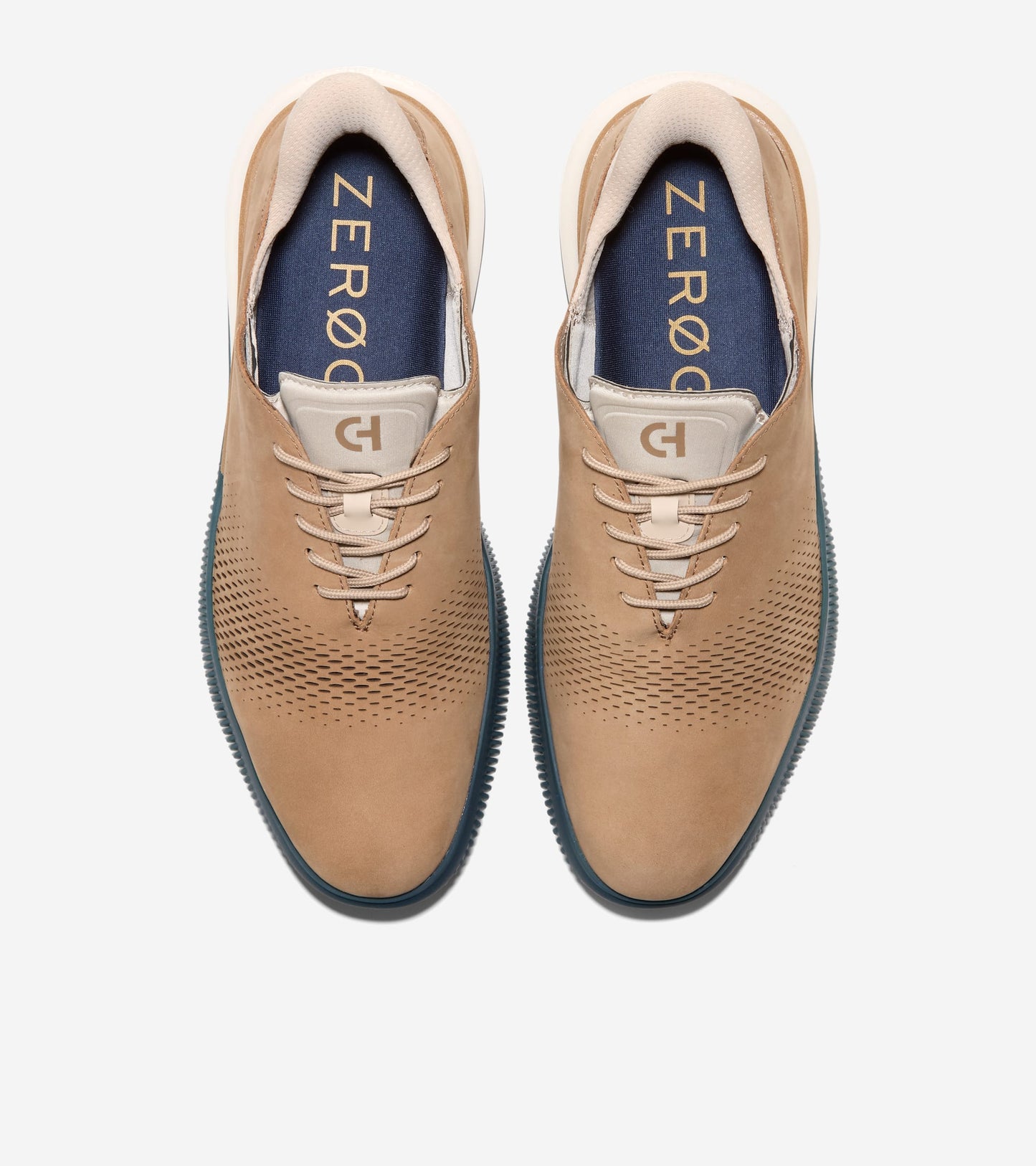 C46098:CH DARK LATTE NUBUCK / NATURAL / MEDITERRANEA