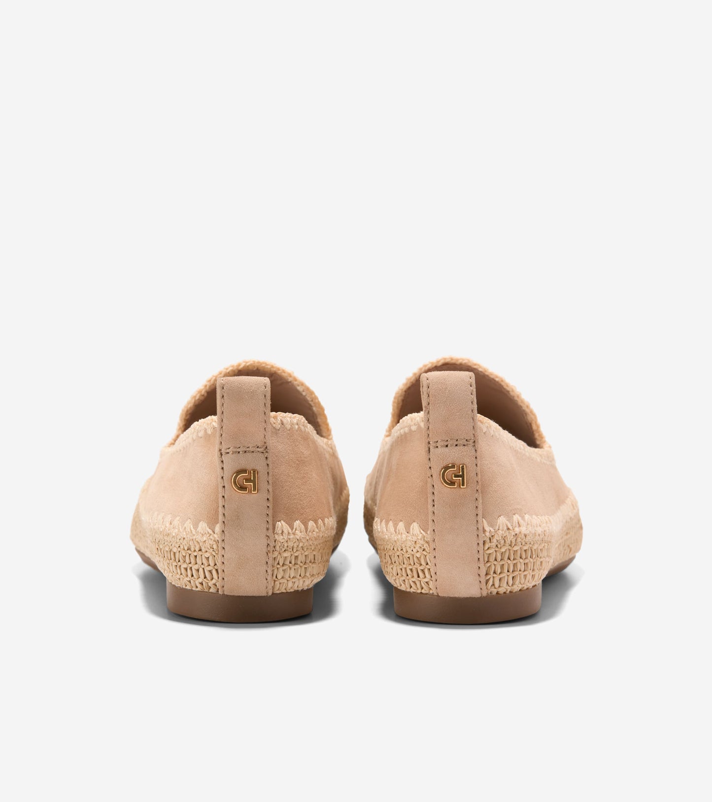 W34589:CH TUSCAN SAND SUEDE / RAFFIA