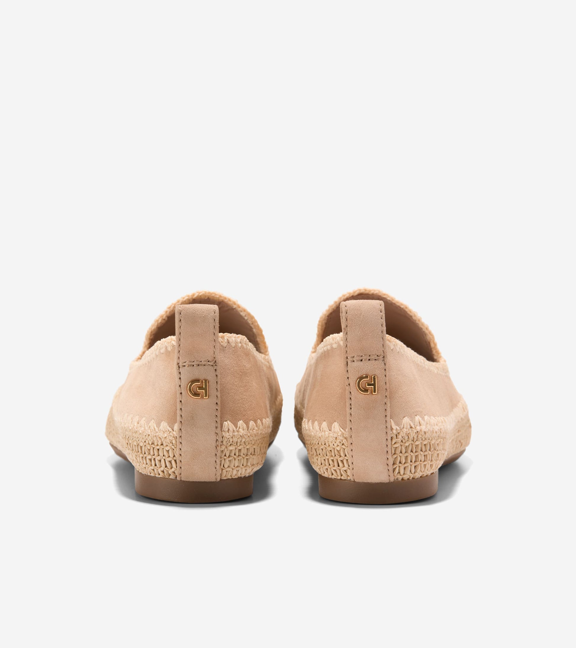 W34589:CH TUSCAN SAND SUEDE / RAFFIA