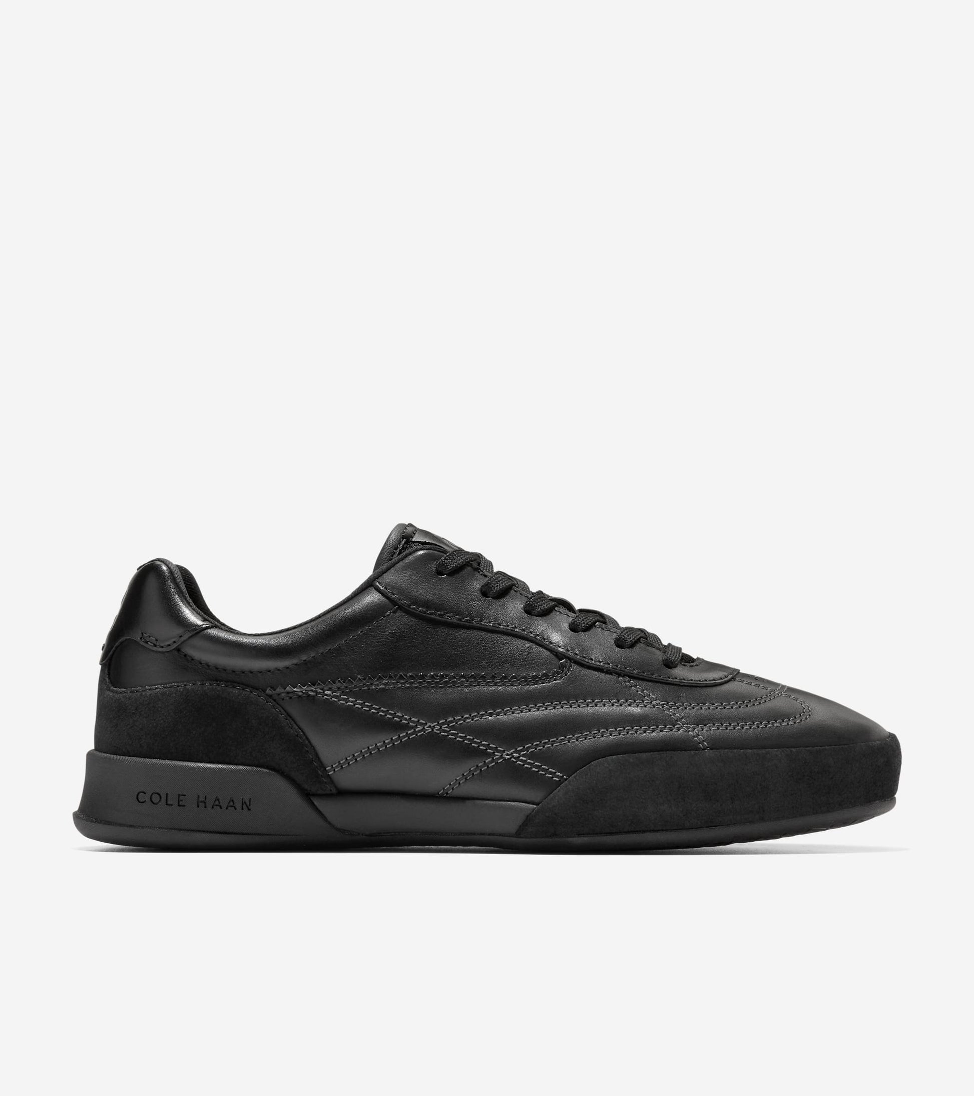 C44717:BLACK / GRAY PINSTRIPE / BLACK