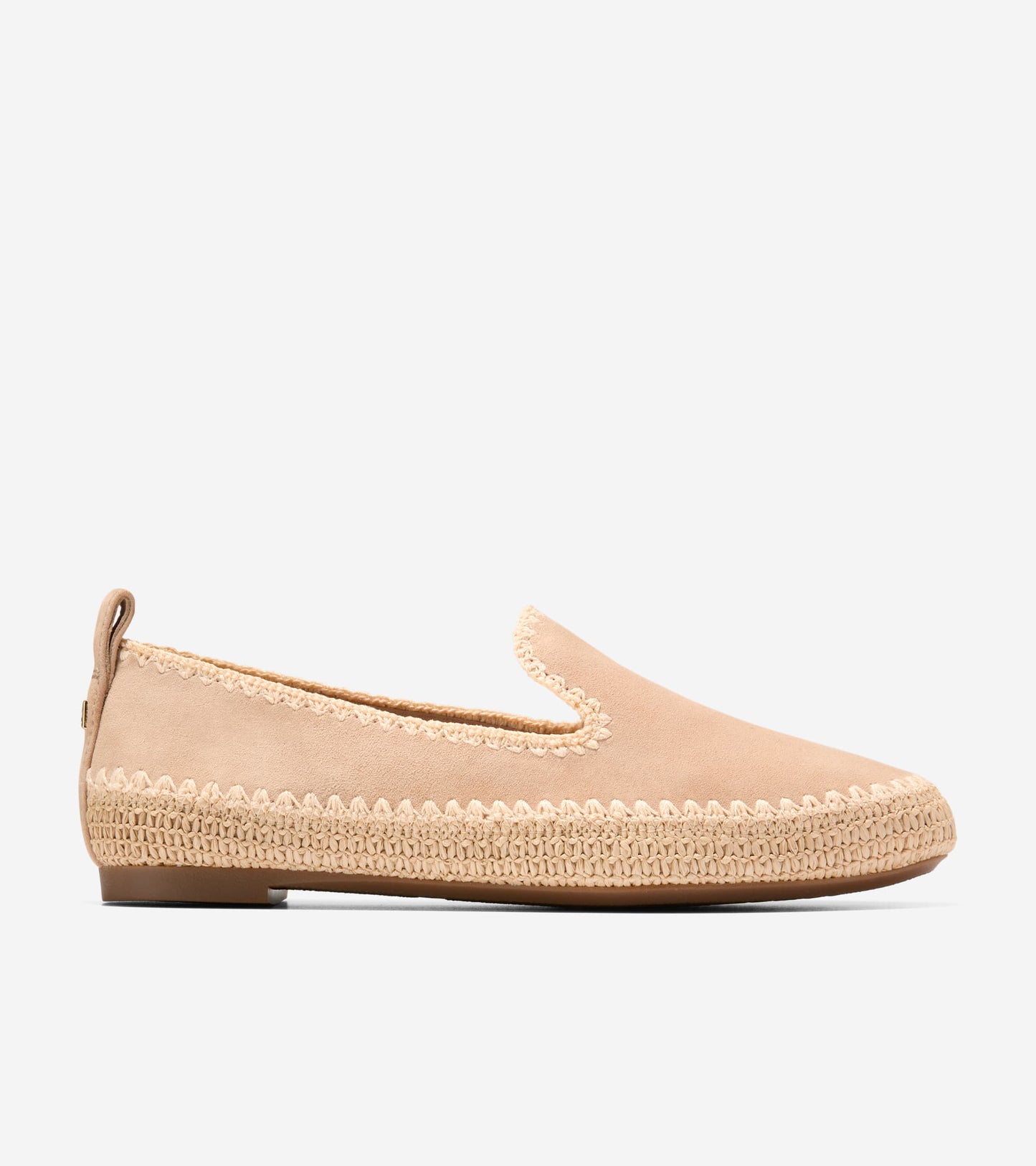 W34589:CH TUSCAN SAND SUEDE / RAFFIA