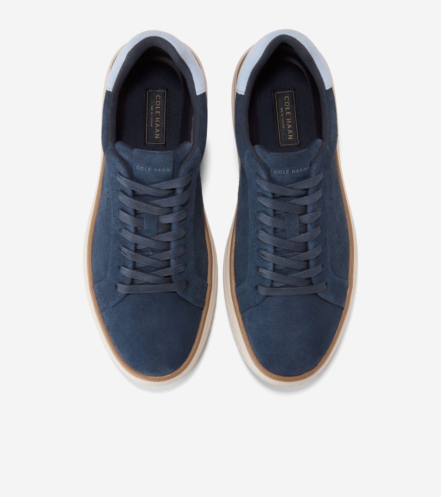 C44690:NAVY BLAZER SUEDE / BLUE BLIZZARD / PUMICE STONE