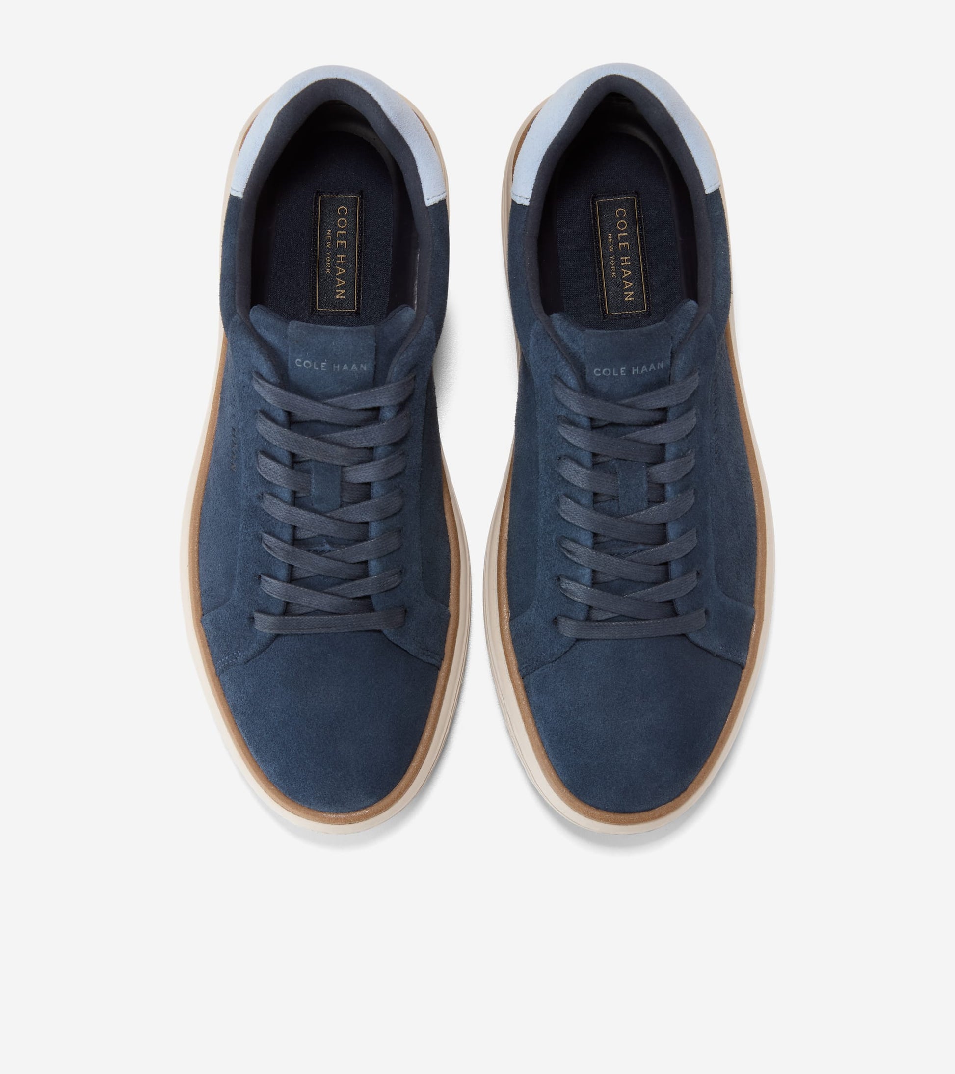 C44690:NAVY BLAZER SUEDE / BLUE BLIZZARD / PUMICE STONE
