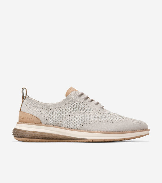 C43280:OYSTER MUSHROOM / OXFORD TAN / IVORY