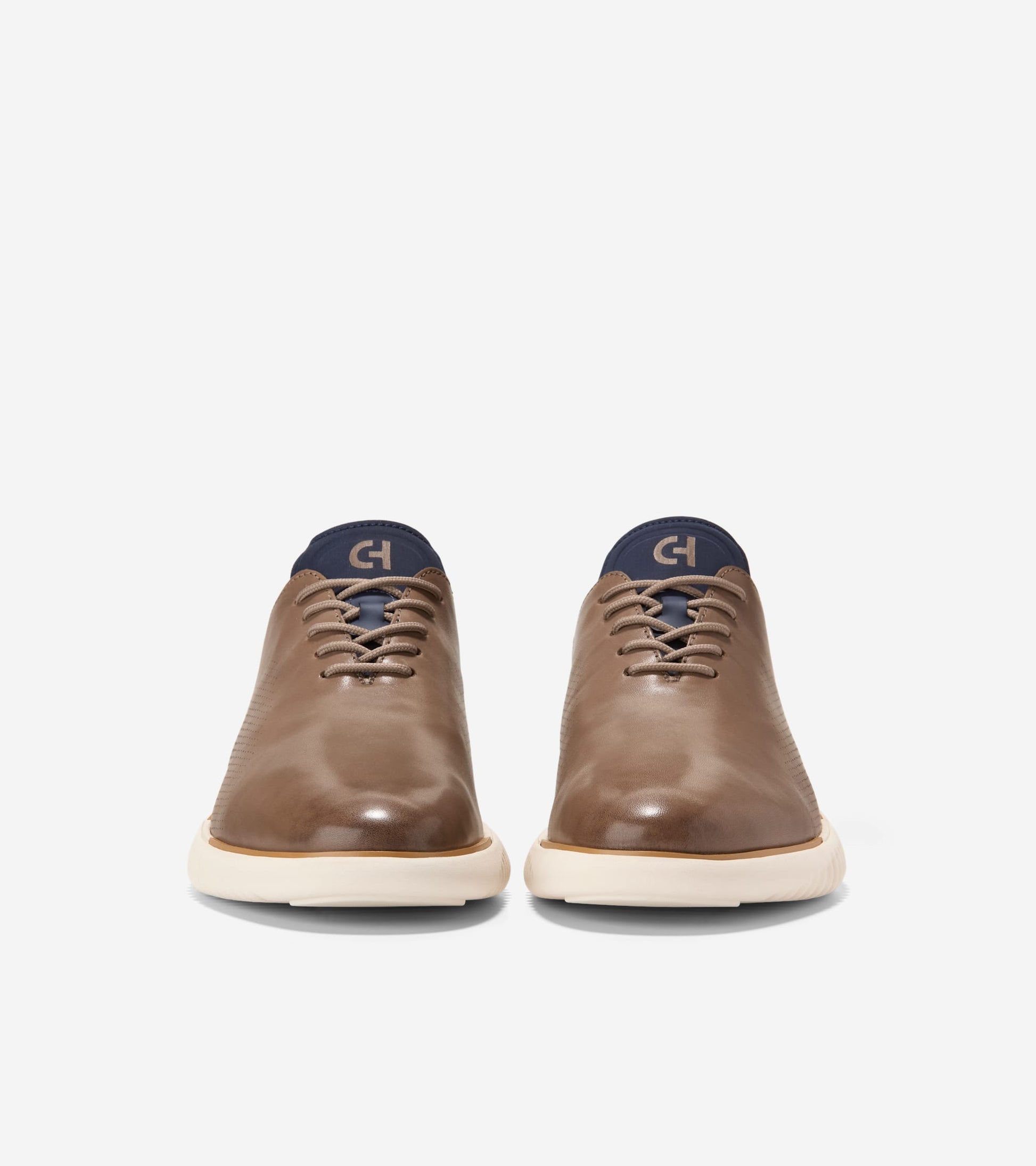 C43302:CH LIGHT WHISKEY / NAVY BLAZER / IVORY