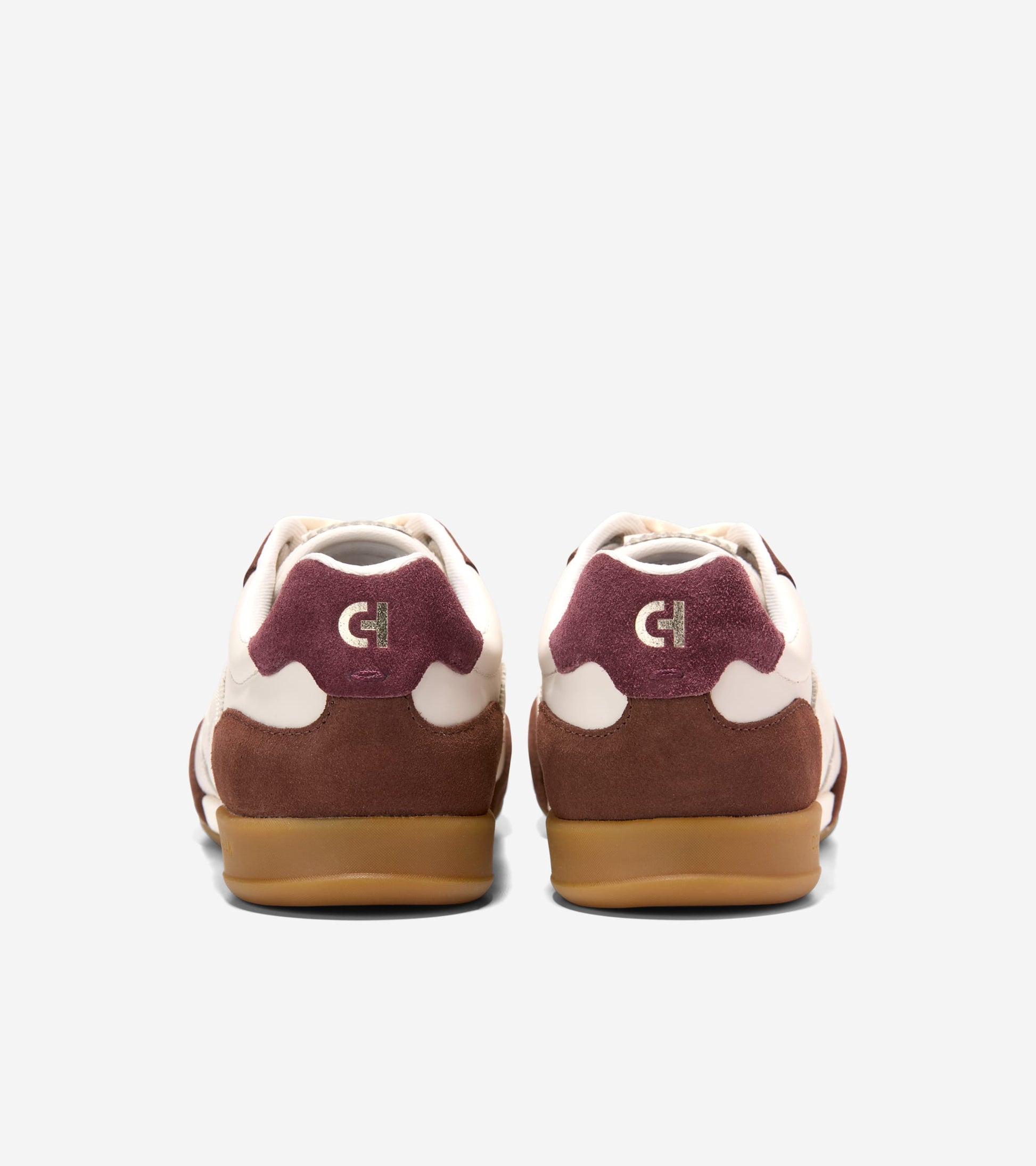 W37534:IVORY LEATHER / FONDUE FUDGE / CH BLOODSTONE SUEDE