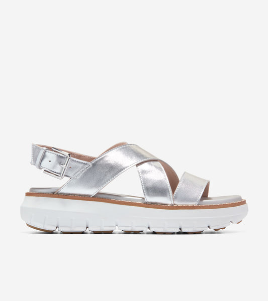 W36550:SILVER METALLIC LEATHER