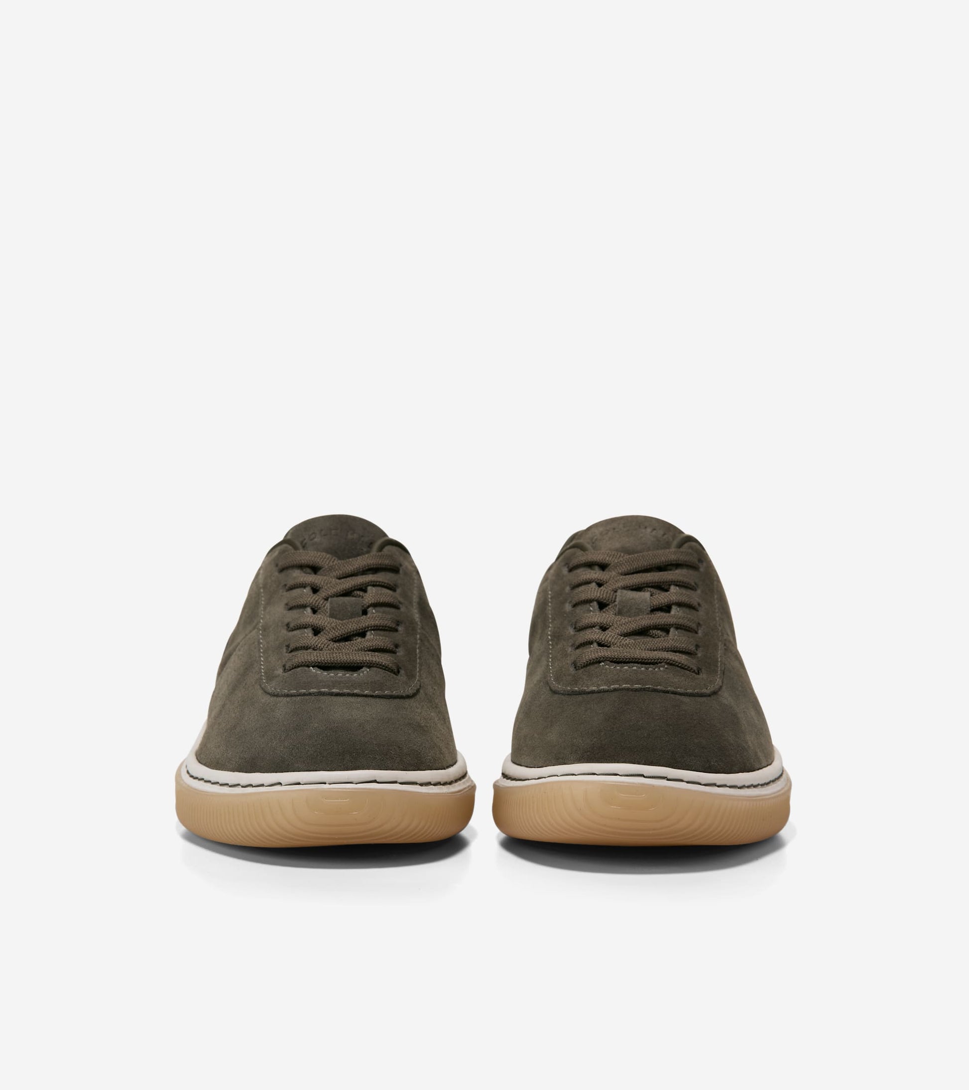 W38416:CH DEEP OLIVE SUEDE / NATURAL GUM