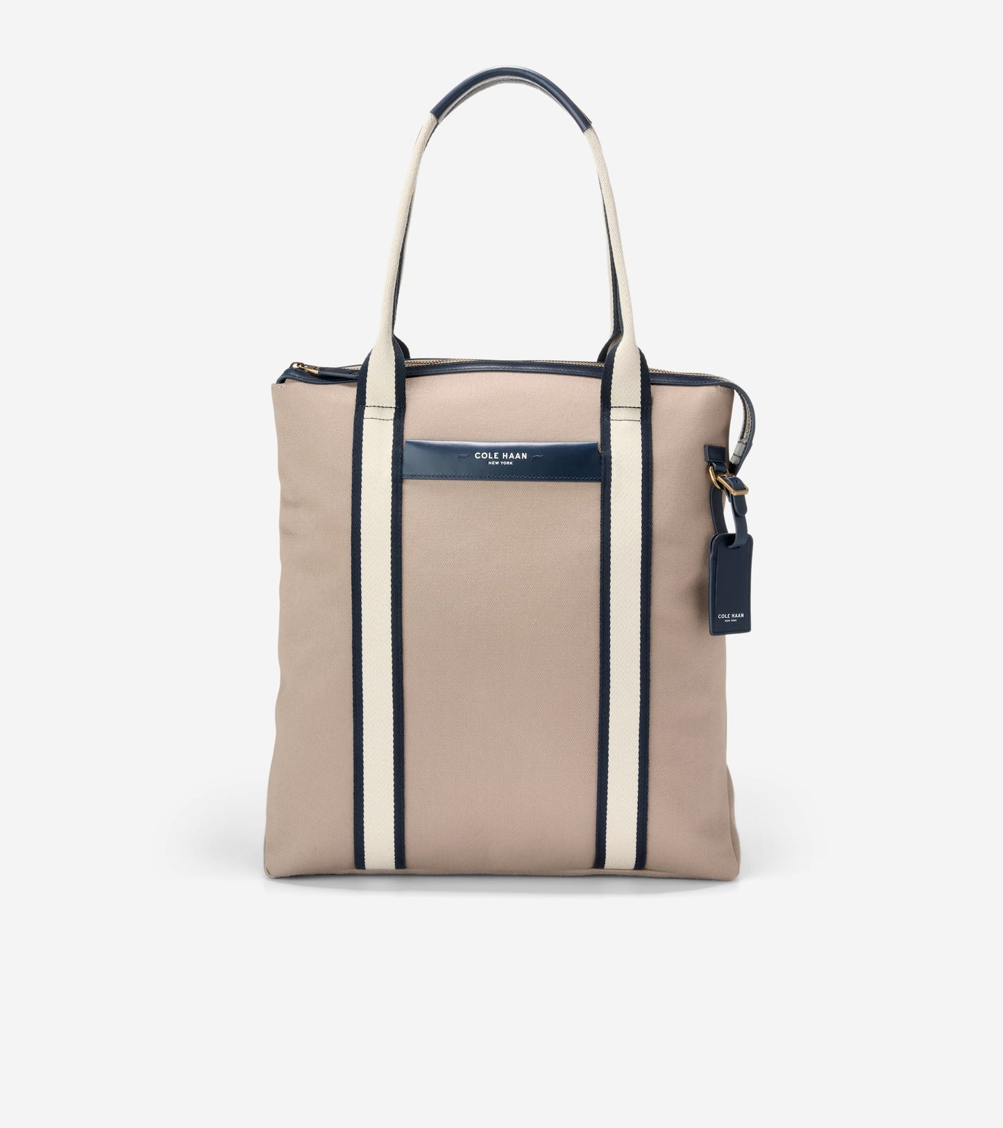 F12830:OXFORD TAN/NAVY BLAZER/ANGORA:0000