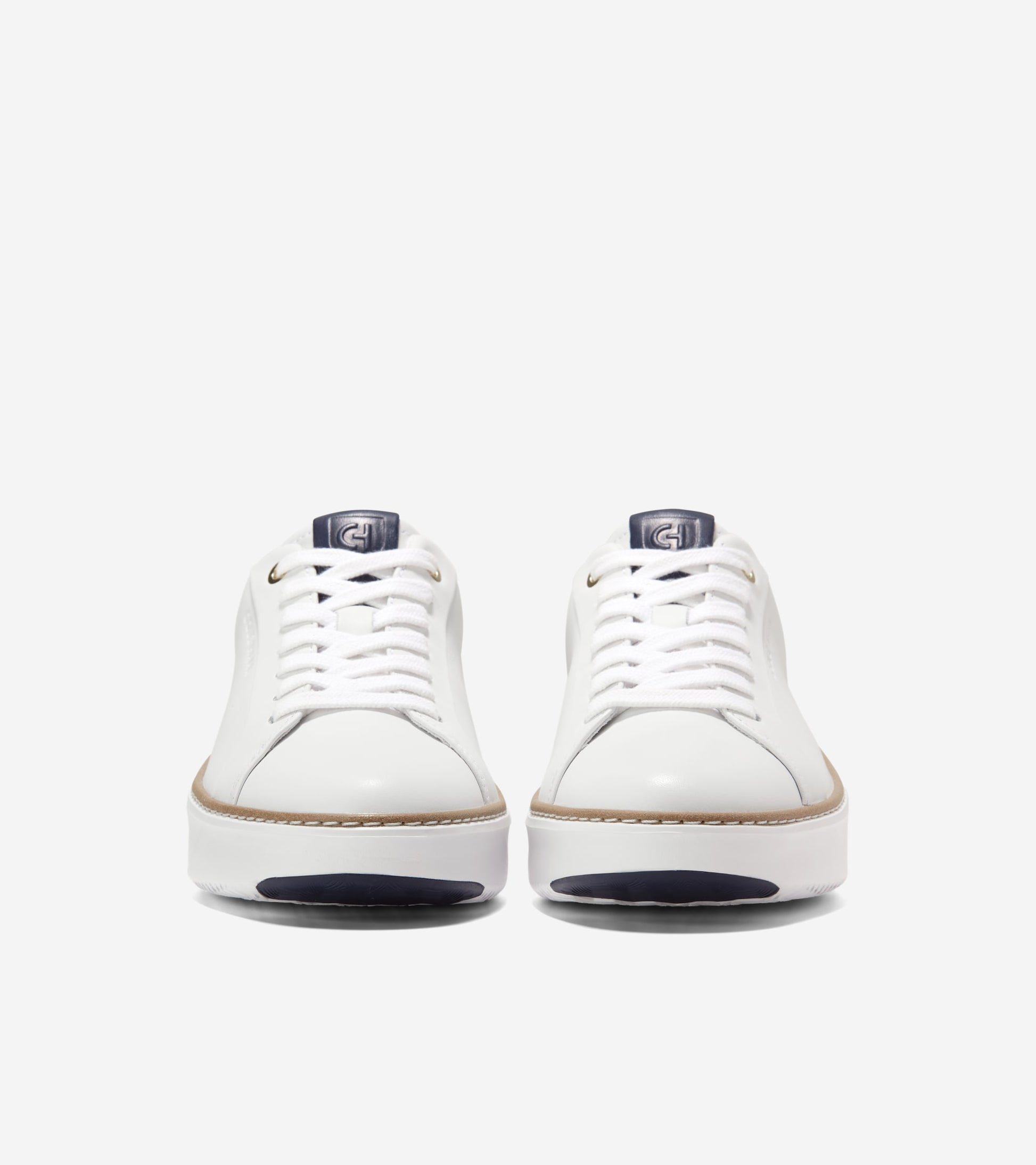 W33830:WHITE LTR/NAVY/WHITE POLKA DOT