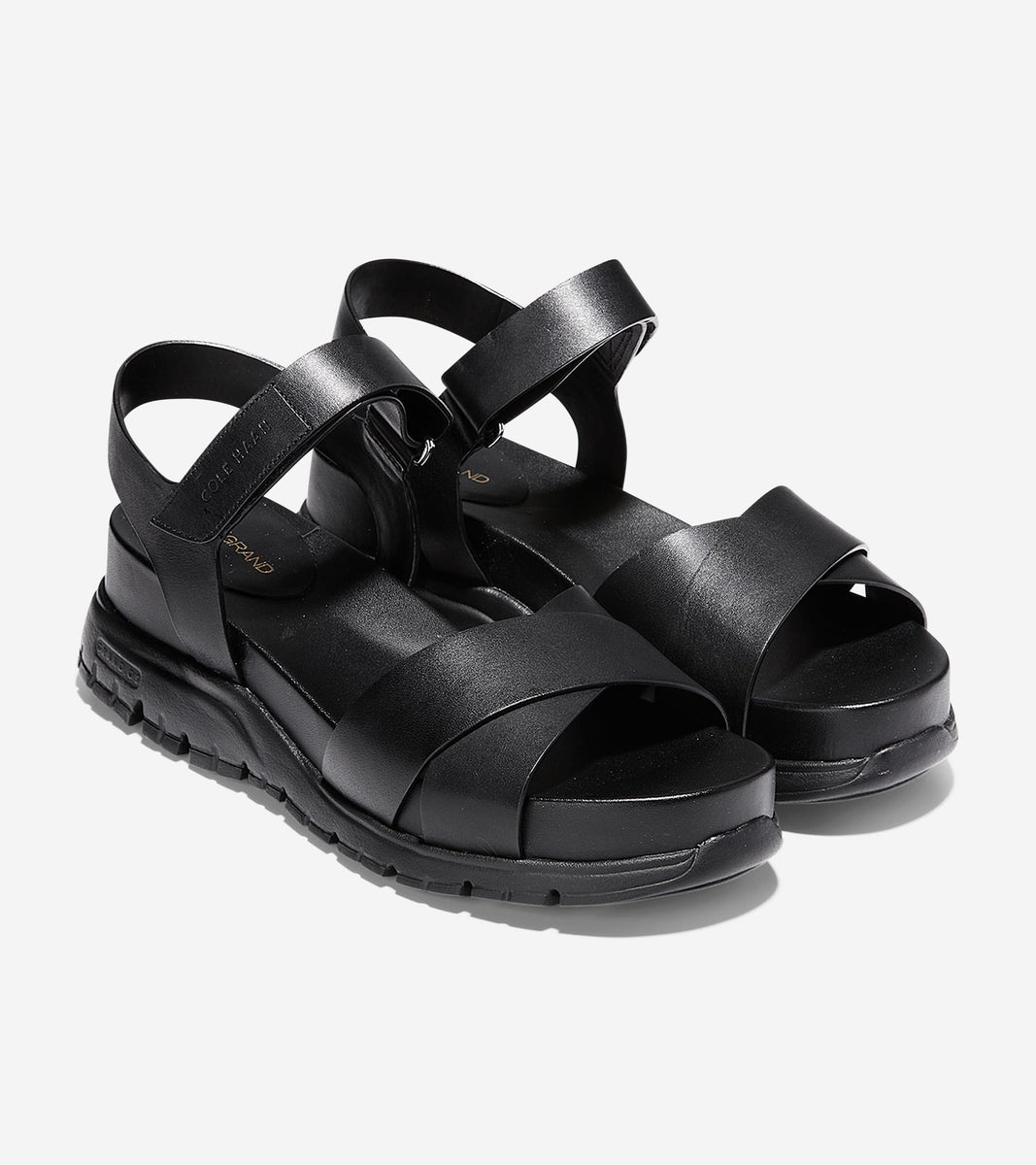 W09127:BLACK LEATHER/BLACK