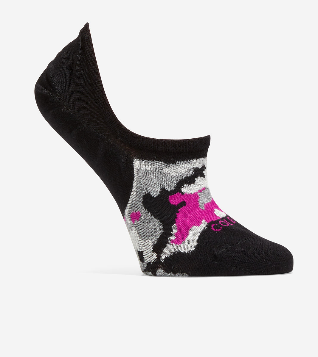 3-Pair Camo Sneaker Liner Socks